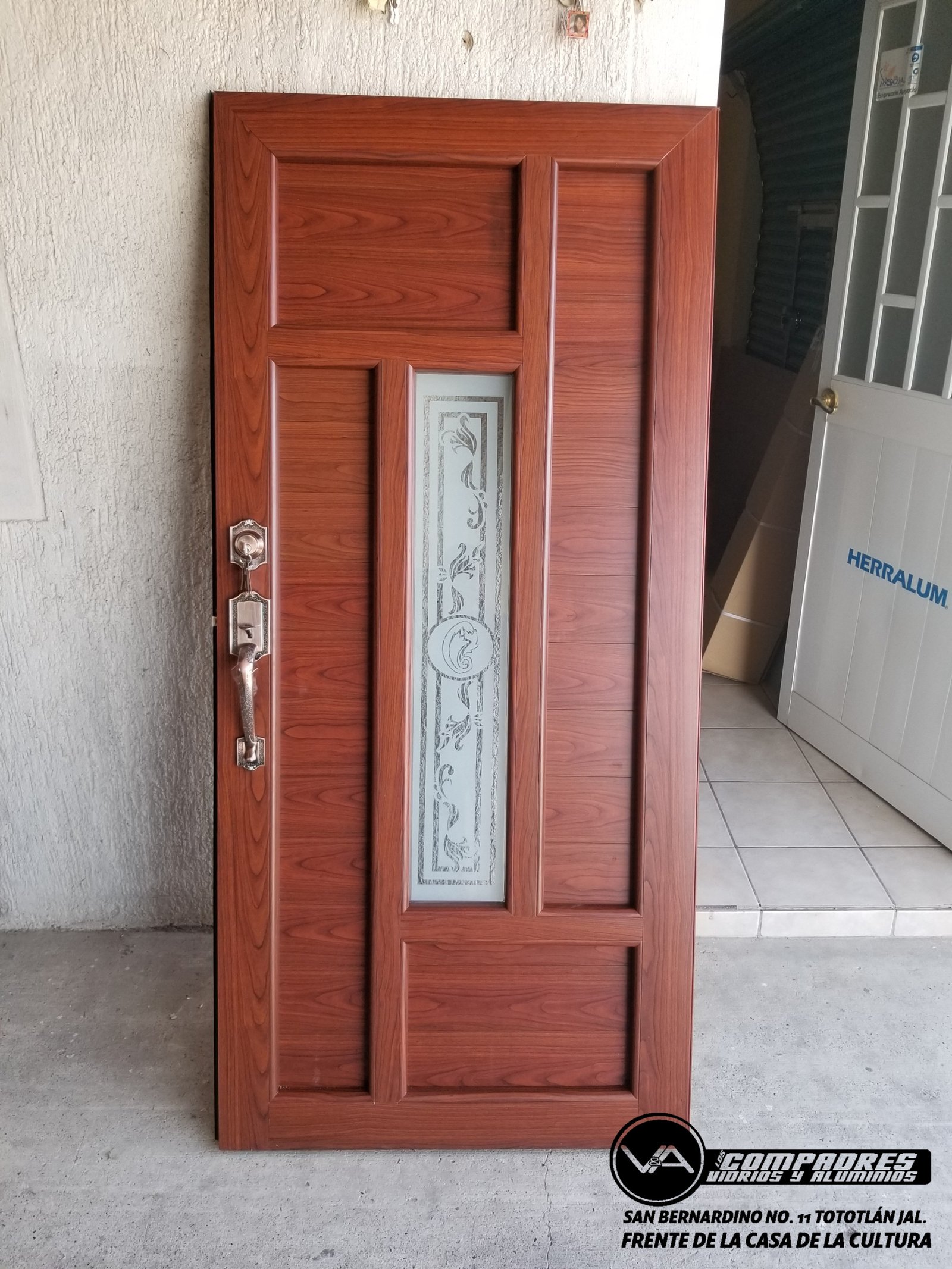 Puerta diseño entrada