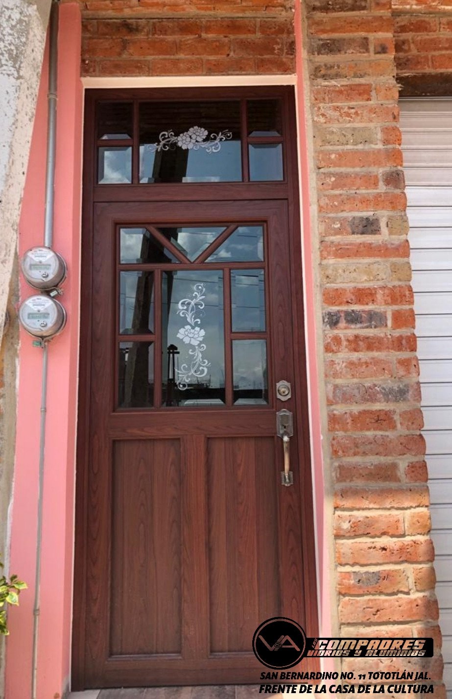 Puerta diseño entrada