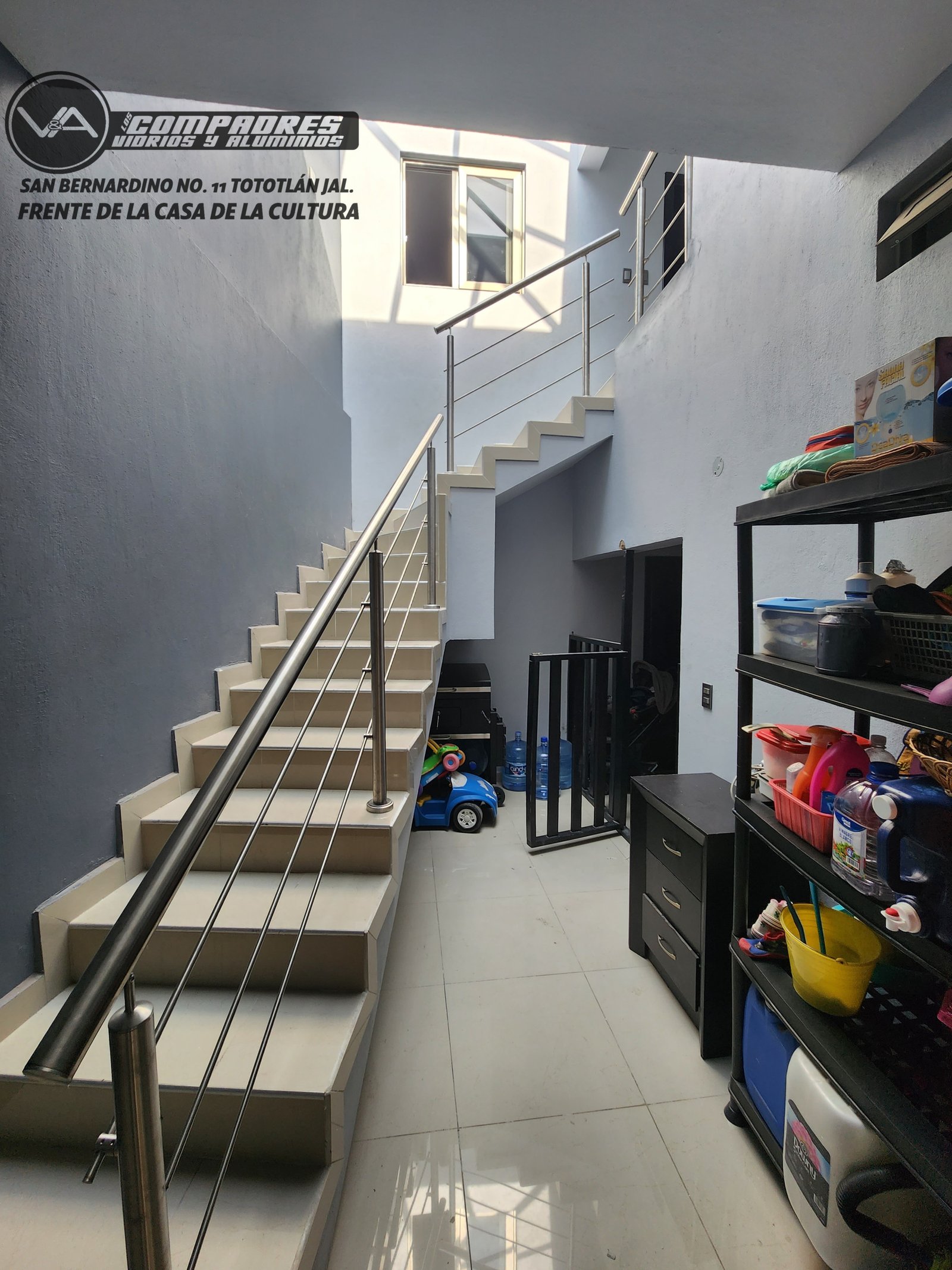 Barandal acero inoxidable