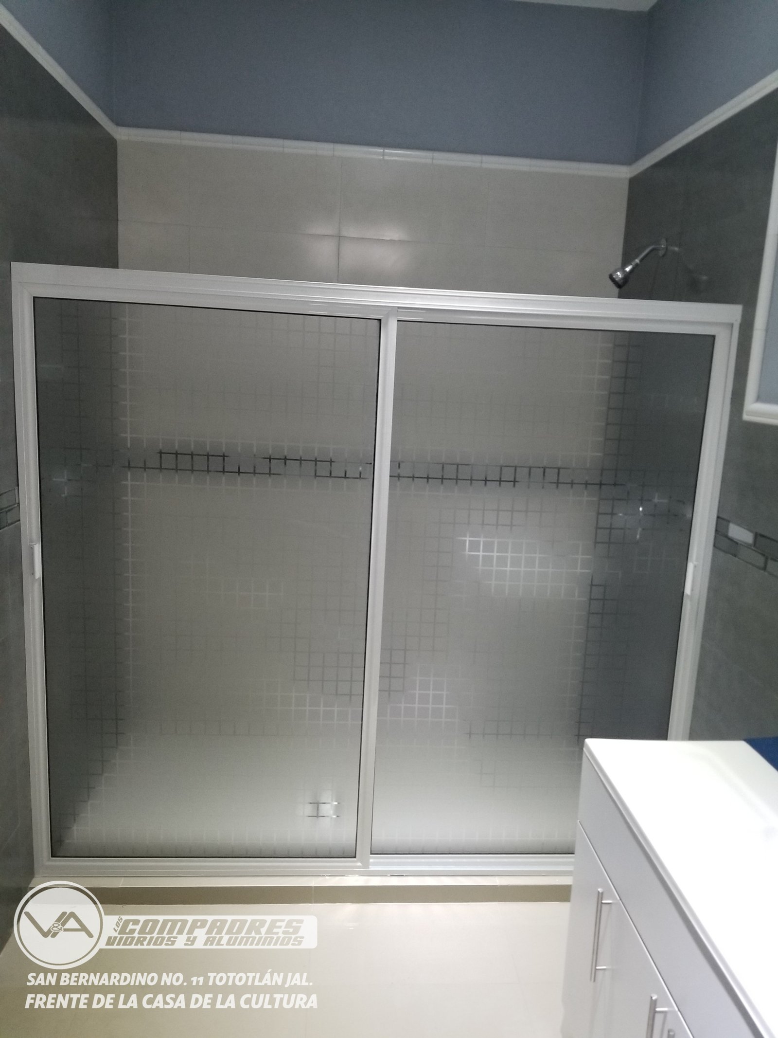 Cancel de baño corredizo plasticos