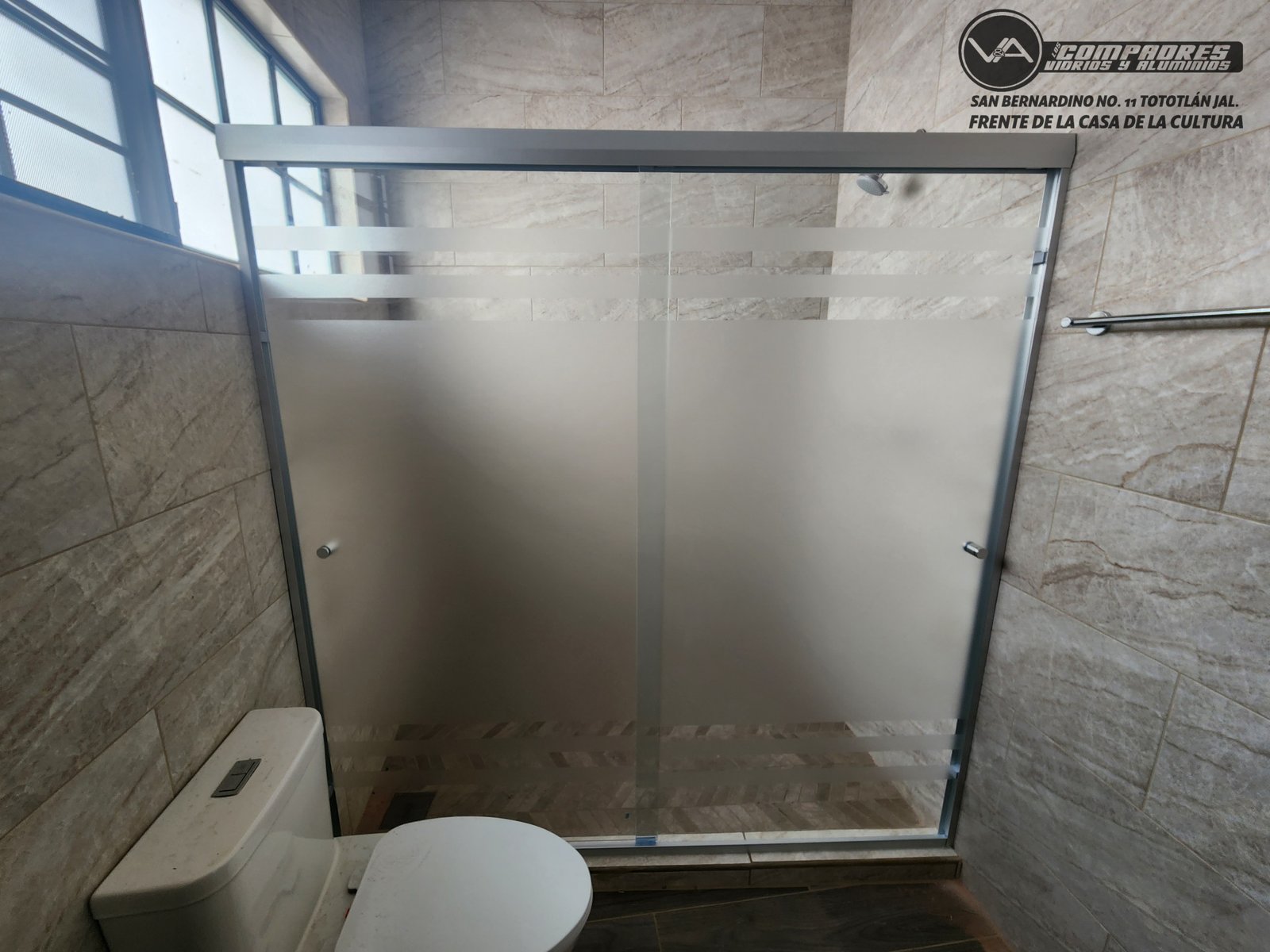 Division de baño rio bravo con calca